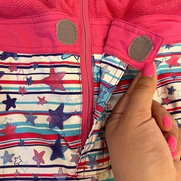 Spyder Little Girls Ski Bib Bitsy Sparkle Snow Winter size 2 - Picture 4 of 12